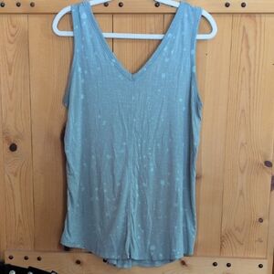 Maurices Women's V-Neck Tank Top in Light Blue